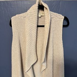 Loft knit vest
